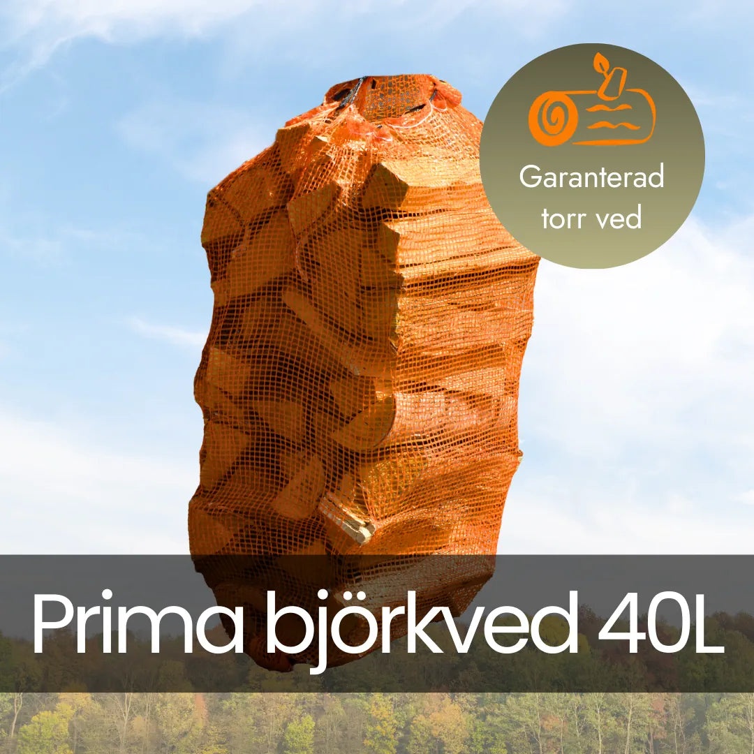 Björkved småsäck 30cm