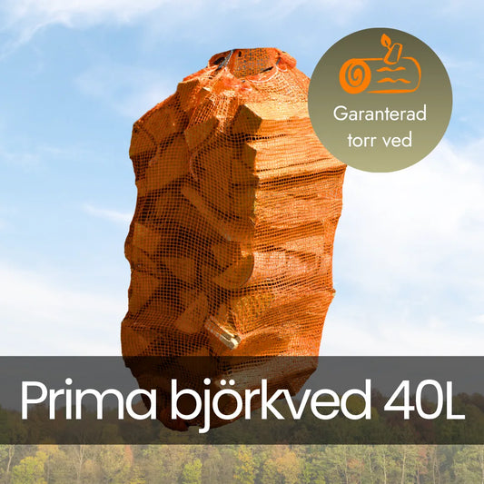 Björkved småsäck 30cm