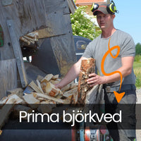 Björkved småsäck 30cm