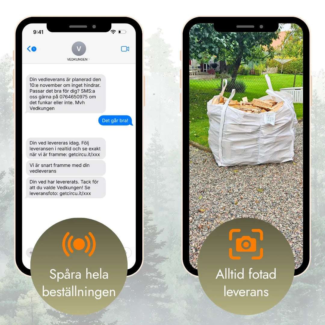 Blandved storsäck 30cm
